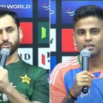 پاک بھارت ٹاکرے پر حالیہ جنگ کا اثر ہوگا؟ صحافی کے سوال پر آغا اور سوریا نے کیا کہا؟