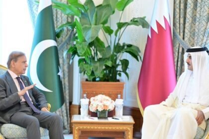 وزیراعظم کی امیر قطر سے ملاقات، اسرائیلی حملے کی شدید مذمت