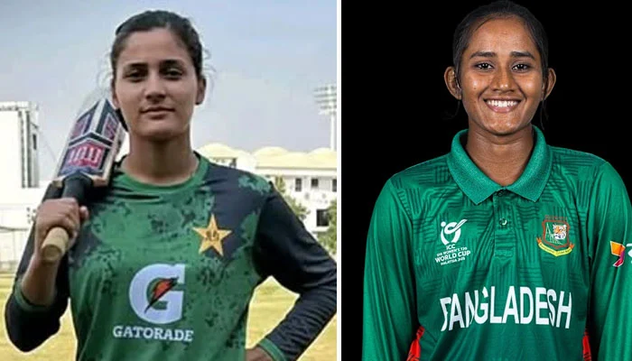 پاکستان اور بنگلادیش ویمن انڈر 19 ٹی ٹوئنٹی سیریز کل سے شروع ہوگی