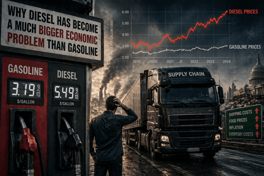 ڈیزل کا خاموش بحران: معیشت کے لیے پیٹرول سے زیادہ خطرناک کیوں؟