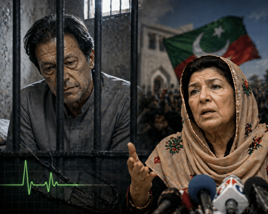 بانی پی ٹی آئی کی صحت گر رہی ہے، علیمہ خان کا دعویٰ