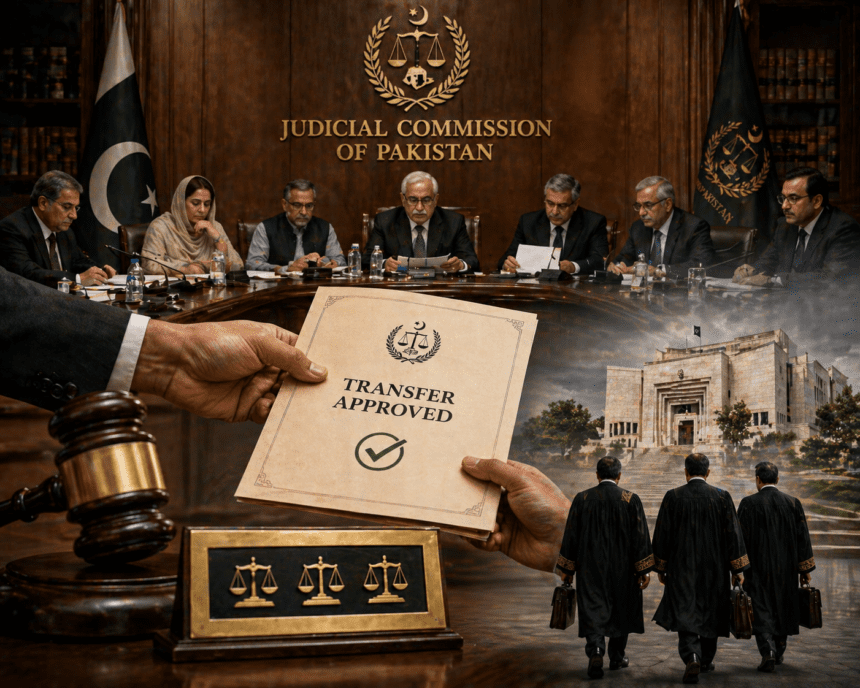 جوڈیشل کمیشن نے اسلام آباد ہائی کورٹ کے ۳ ججوں کی منتقلی منظور کر لی