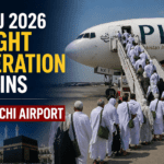 کراچی ایئرپورٹ سے حج 2026 فلائٹ آپریشن کا آغاز