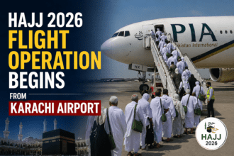 کراچی ایئرپورٹ سے حج 2026 فلائٹ آپریشن کا آغاز
