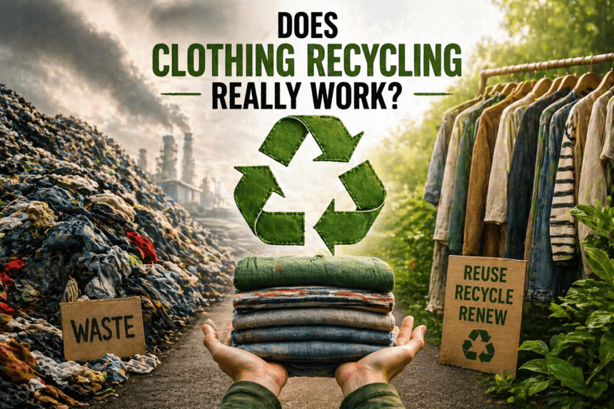 کیا کپڑوں کی ری سائیکلنگ واقعی کام کرتی ہے؟