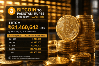 پاکستان میں بٹ کوائن کی قیمت آج: ایک BTC تقریباً 2 کروڑ 16 لاکھ روپے تک پہنچ گیا
