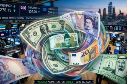 پاکستان میں ڈالر اور دیگر کرنسیوں کے ریٹس مستحکم — 11 جون 2026