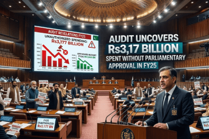 آڈٹ رپورٹ کا انکشاف: مالی سال 25-2024 میں 3,177 ارب روپے پارلیمانی منظوری کے بغیر خرچ
