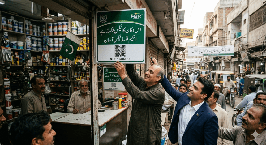 حکومتِ پاکستان نے چھوٹے دکانداروں اور تاجروں کو ٹیکس نیٹ میں شامل کرنے کے لیے نئی اسکیم متعارف کرا دی ہے، جس کا مقصد ٹیکس وصولیوں میں اضافہ اور معیشت کو دستاویزی شکل دینا ہے۔ حکام کے مطابق اس اقدام کے تحت چھوٹے کاروباروں کی رجسٹریشن کو آسان بنایا جائے گا اور تاجروں کو سادہ طریقہ کار کے ذریعے ٹیکس نظام کا حصہ بننے کی ترغیب دی جائے گی۔ حکومت کا کہنا ہے کہ یہ اسکیم ٹیکس دہندگان کی تعداد بڑھانے اور موجودہ ٹیکس دہندگان پر بوجھ کم کرنے کے لیے شروع کی گئی ہے۔ حکام نے بتایا کہ تاجروں کی رہنمائی کے لیے آگاہی مہم اور سہولت مراکز بھی قائم کیے جائیں گے تاکہ رجسٹریشن اور ٹیکس سے متعلق معاملات میں آسانی فراہم کی جا سکے۔ ماہرینِ معیشت کے مطابق اس منصوبے کی کامیابی مؤثر عملدرآمد اور کاروباری برادری کے تعاون پر منحصر ہوگی۔