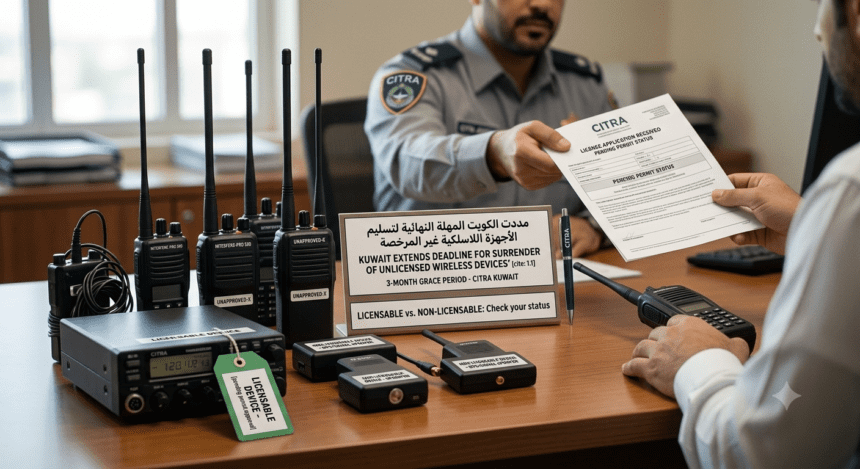 کویت کی غیر رجسٹرڈ وائرلیس ڈیوائسز جمع کرانے کی ڈیڈ لائن میں توسیع