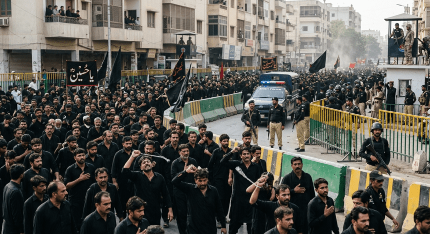 پاکستان بھر میں سخت سیکیورٹی انتظامات کے تحت یومِ عاشور عقیدت و احترام سے منایا گیا