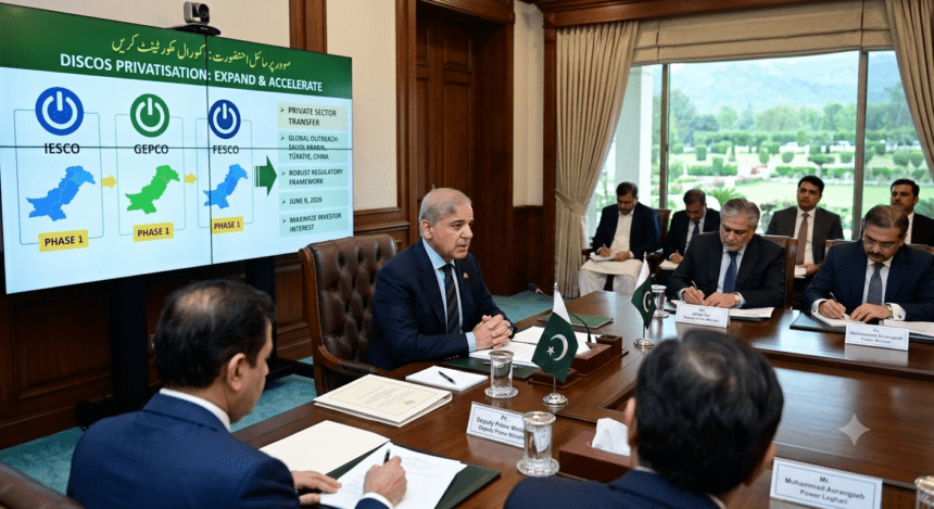 وزیراعظم شہباز شریف کی ڈسکوز کی نجکاری کا دائرہ بڑھانے اور عمل تیز کرنے کی ہدایت