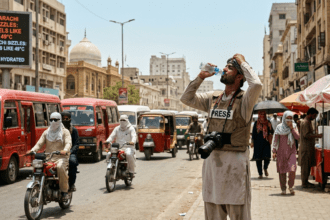 Karachi sizzles as feels-like temperature reaches 49°C