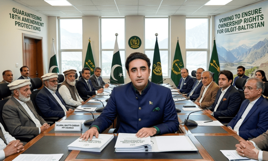 بلاول بھٹو کا گلگت بلتستان کے حقوق اور 18ویں ترمیم کے تحفظ کا عزم