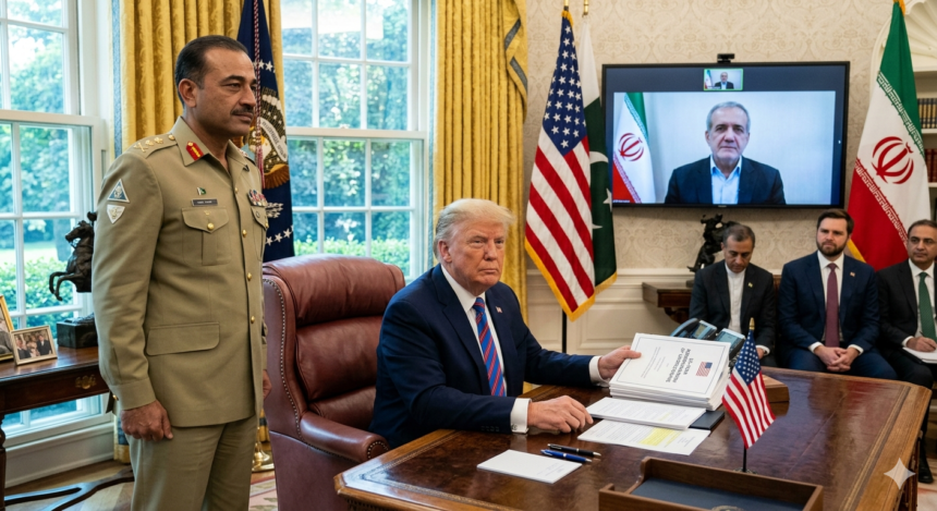 ٹرمپ کا پاکستان کی تعریف، کہا ’’ایران معاہدے میں پاکستان نے ہماری بہت مدد کی‘‘