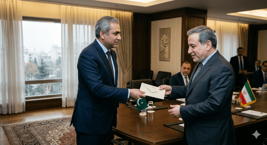 محسن نقوی کی عباس عراقچی سے ملاقات، خصوصی خط پہنچا دیا