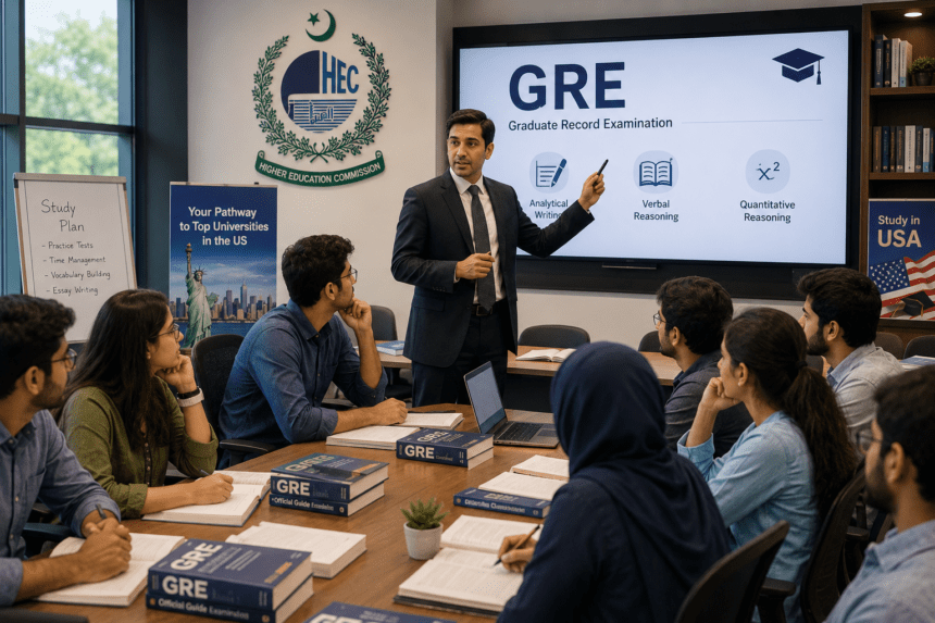 HEC نے امریکہ جانے والے اسکالرشپ طلبہ کے لیے GRE تیاری پروگرام شروع کر دیا