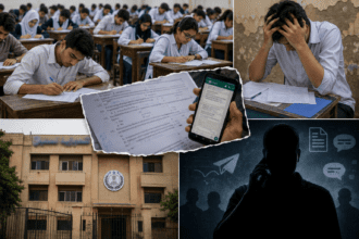 کراچی بورڈ پر امتحانی پرچہ لیک ہونے کے نئے الزامات