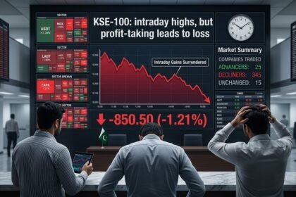 KSE-100: منافع خوری کے باعث پی ایس ایکس کی انٹرا ڈے برتری ختم