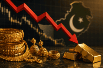 پاکستان میں سونے کی قیمتوں میں کمی، عالمی منڈی کا اثر