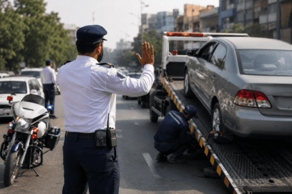 ٹریفک پولیس کا نادہندہ گاڑیوں کے خلاف کریک ڈاؤن، فوری ضبطگی کا فیصلہ