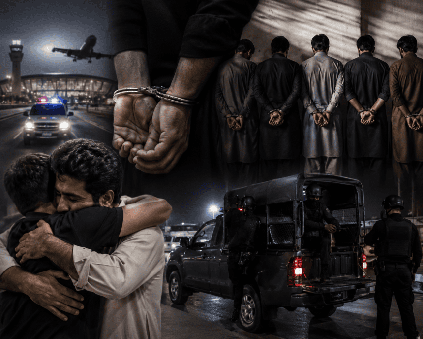 اسلام آباد ایئرپورٹ کے باہر سے اغوا ہونے والے دو افراد بازیاب، پانچ ملزمان گرفتار