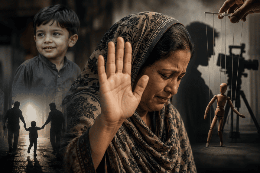 کراچی: اذان کی والدہ نے اغوا کو ’ڈرامہ‘ قرار دینے کے الزامات مسترد کر دیے