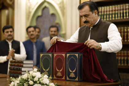 تاریخی اردو لغت: وزیر اورنگزیب کھچی نے نظرثانی شدہ تین جلدیں جاری کر دیں