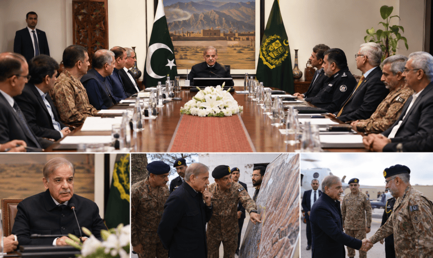 کوئٹہ میں ہائی لیول اجلاس، وزیراعظم کا بلوچستان میں سیکیورٹی آپریشن تیز کرنے کا حکم