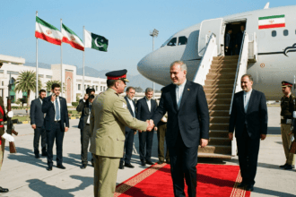 ایرانی وزیر داخلہ اسکندر مومنی سکیورٹی مذاکرات کے لیے اسلام آباد پہنچ گئے