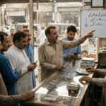پاکستان میں چاندی کی قیمتوں میں مسلسل کمی