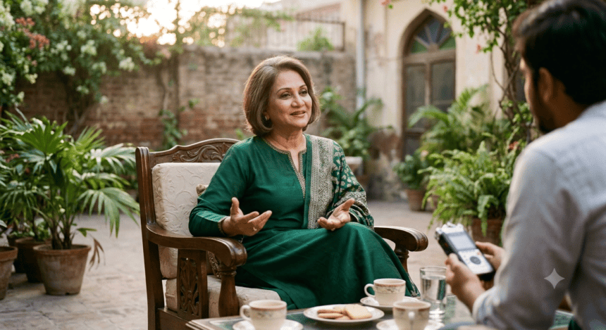 بشریٰ انصاری نے سابق شوہر میں طلاق کے بعد آنے والی تبدیلی پر گفتگو کر دی