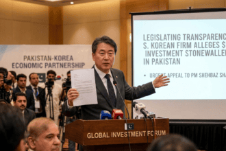 جنوبی کورین کمپنی کا وزیراعظم شہباز شریف کو خط، ایک ارب ڈالر کی سرمایہ کاری میں رکاوٹوں کا الزام