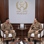 نو تعینات چیف آف نیول اسٹاف کمیٹی ایڈمرل عامر رضا کی راولپنڈی میں چیف آف ڈیفنس اسٹاف فیلڈ مارشل عاصم منیر سے ملاقات: آئی ایس پی آر