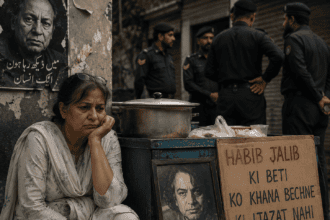 حبیب جالب کی بیٹی کا فوڈ اسٹال: مزاحمتی شاعر کے خاندان کے ساتھ بے رخی