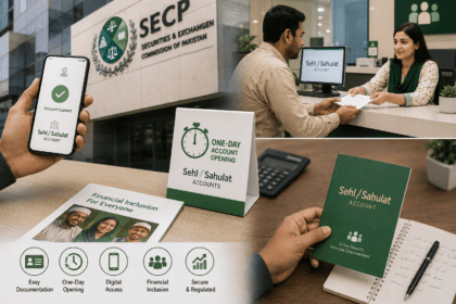 ایس ای سی پی کا سہولت اکاؤنٹ کھولنے کا عمل ایک دن تک محدود