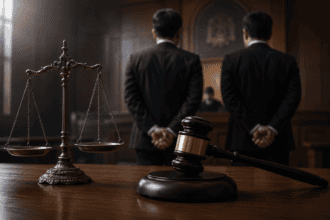 عدالت میں ملزم سے زبردستی معافی مانگوانے پر دو وکلاء معطل