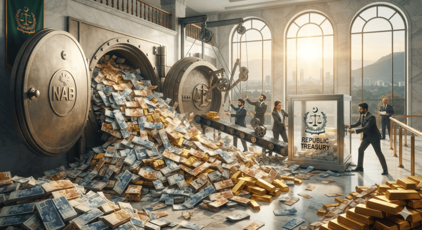 نیب کی چھ ماہ میں 5.4 ٹریلین روپے کی ریکارڈ ریکوری