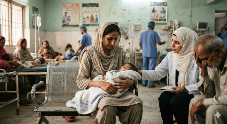 کراچی: خسرہ اور خناق سے 144 بچوں کی ہلاکت، صحت کا نظام سوالیہ نشان