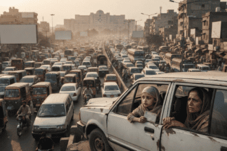 کراچی ٹریفک جام، کینسر میں مبتلا بچی کی ہسپتال تک رسائی میں تاخیر
