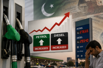 پاکستان میں پیٹرول اور ڈیزل کی قیمتوں میں اضافہ