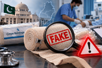 پنجاب میں غیر معیاری کریپ بینڈیج کی فروخت پر الرٹ جاری