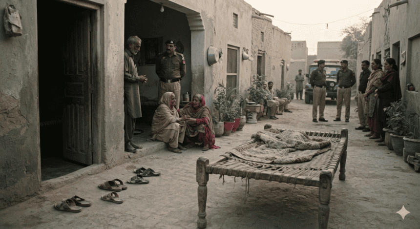 چنیوٹ: زمین کے تنازع پر شوہر نے بیوی اور تین بچوں کو قتل کر دیا