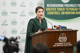 پنجاب کو بیرونی ممالک سے زیادہ پڑوسی صوبوں سے خطرہ ہے: مریم نواز