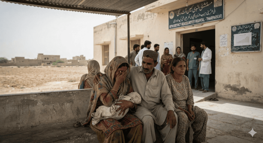 مٹھی سول ہسپتال میں 8 ماہ کے دوران 480 نوزائیدہ بچوں کی اموات