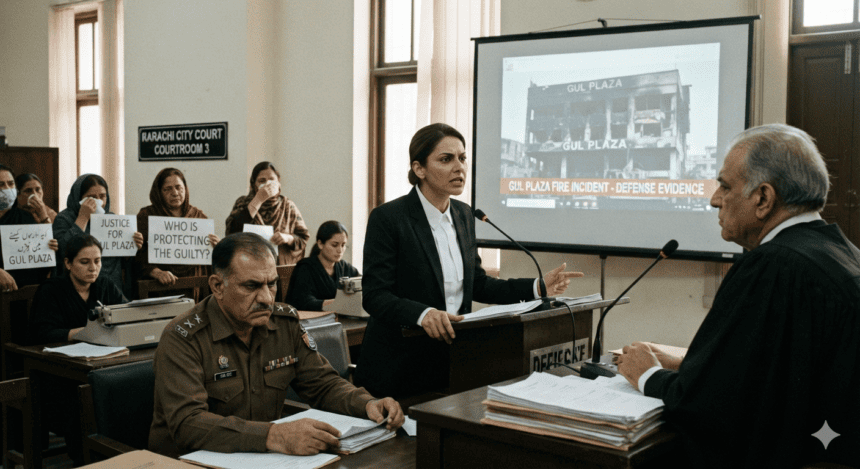 گل پلازہ آتشزدگی کیس: وکلاء کا پولیس پر سرکاری اداروں کو بچانے کا الزام، عدالت نے جے آئی ٹی مسترد کر دی