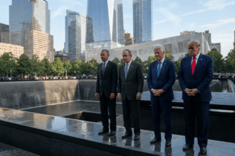 9/11 کی 25 ویں برسی، چار سابق امریکی صدور کی نیویارک میں شرکت