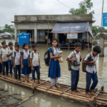 موسمیاتی آفات کے باعث 2025 میں ہر دس میں سے ایک طالب علم اسکول نہ جا سکا: یونیسیف