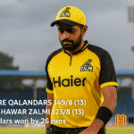 Lahore Qalandars Outclass Peshawar Zalmi in Rain-Hit PSL 2025 Clash