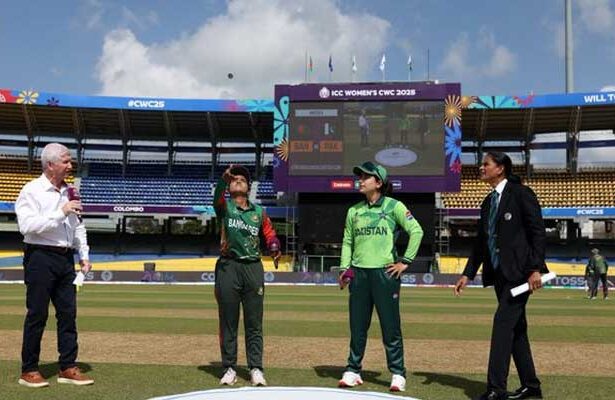 Women’s World Cup: Pakistan win toss, decide to bat against Bangladesh